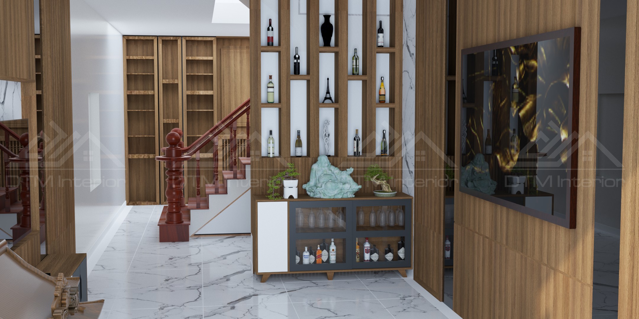 THIẾT KẾ NHÀ ANH VINH CÁI DĂM